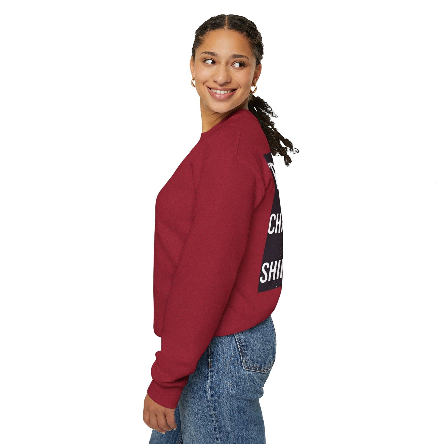 Empowering Feminist Sweatshirt - "Break the Chains, Shine"