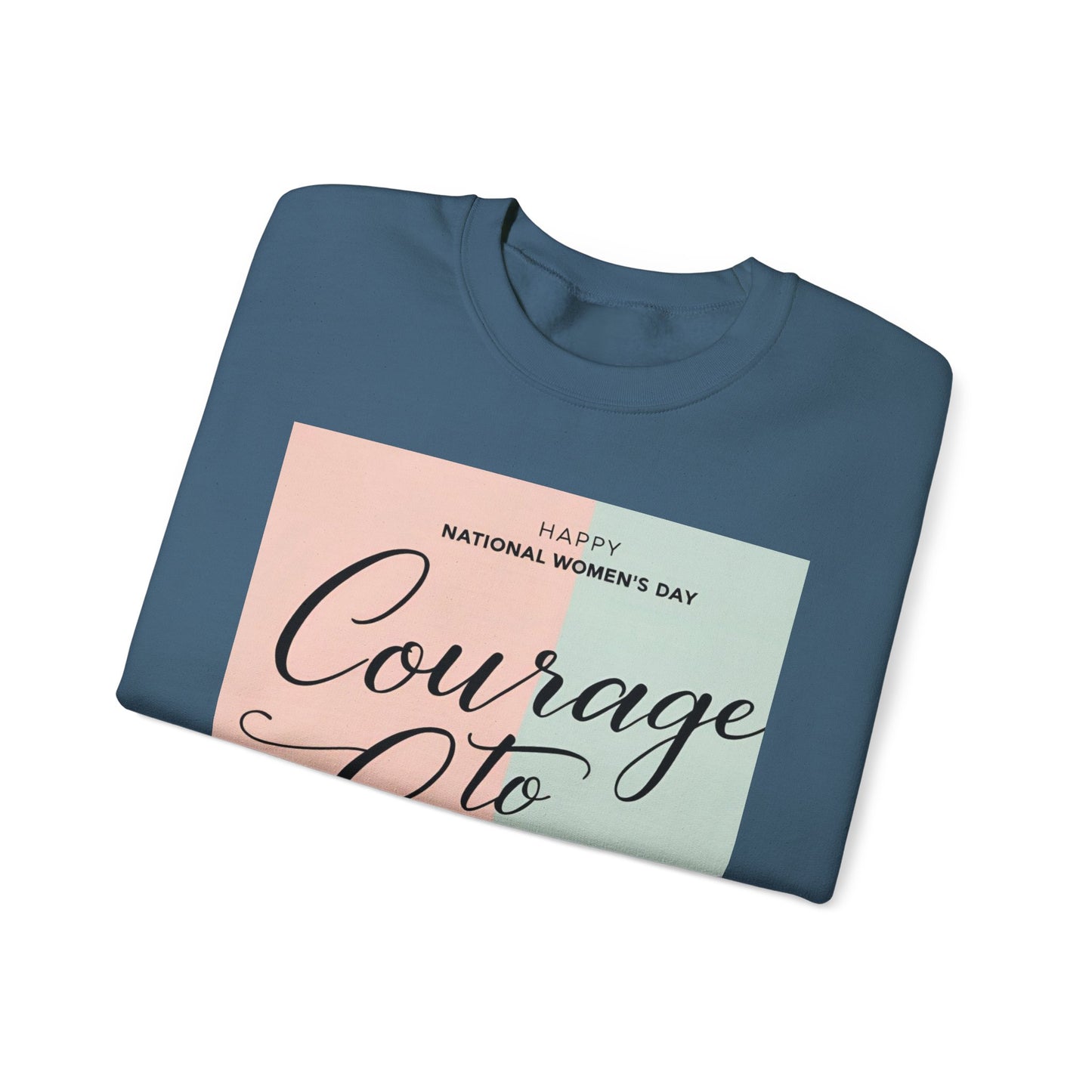 Courage to Care Sweatshirt vir Geestesgesondheidsbewustheid