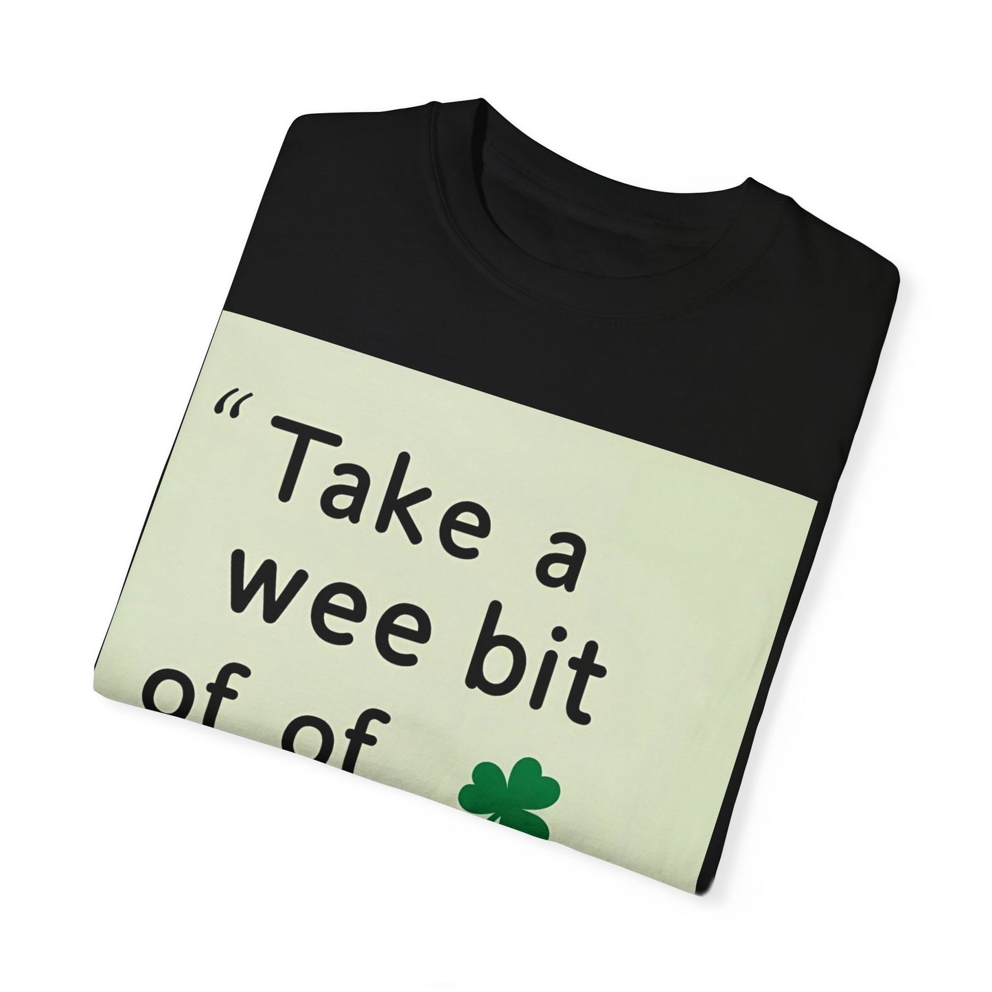 St. Patrick's Day Self-Care T-Shirt - Unisex Garment-Dyed Tee