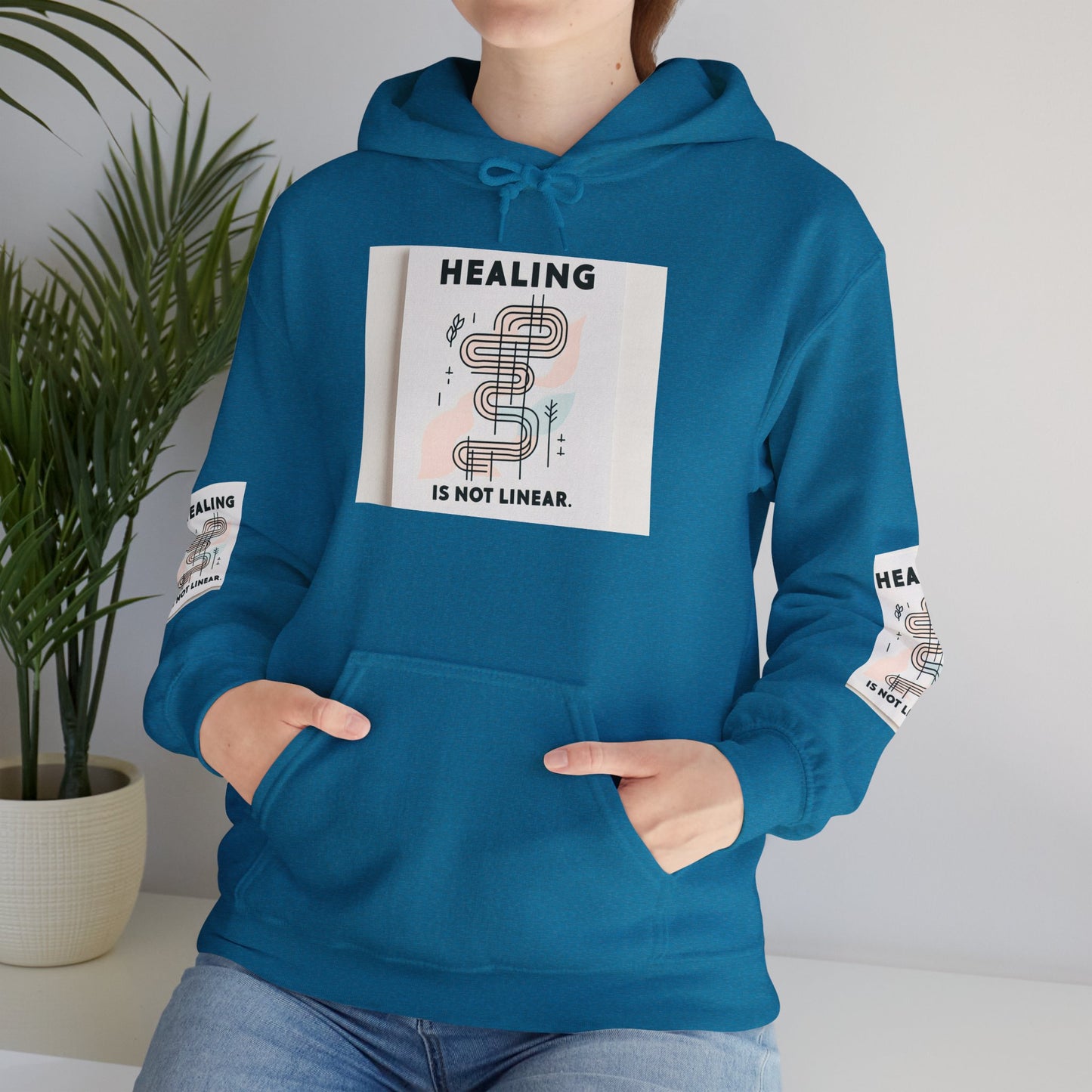 Genesing is nie lineêre hoodie nie