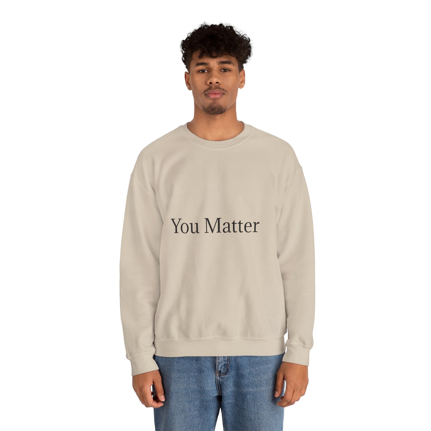 You Matter Unisex Heavy Blend™ Rondnek-trui - Gerieflike en inspirerende klere