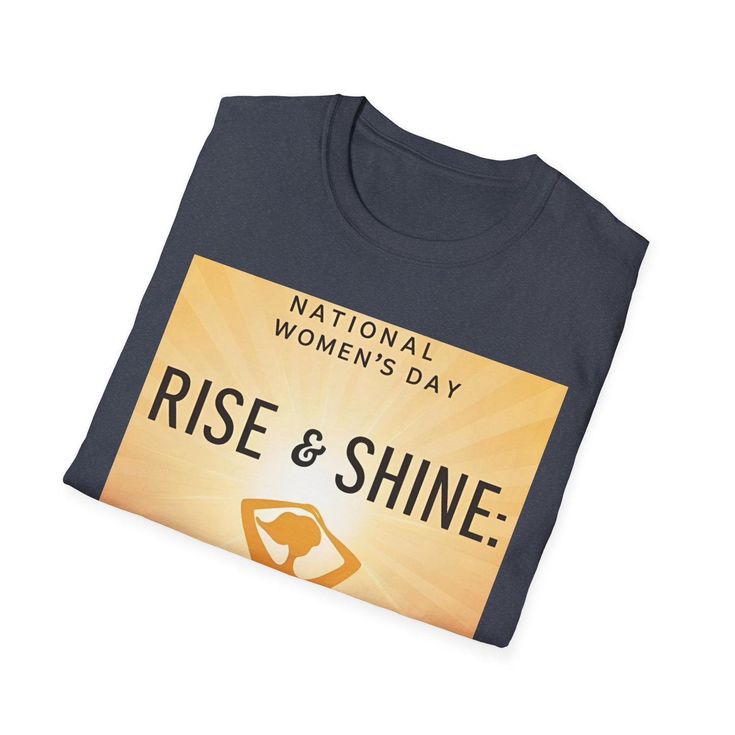 Empowering Women's Day T-Shirt - "Rise & Shine: Your Mind Matters"