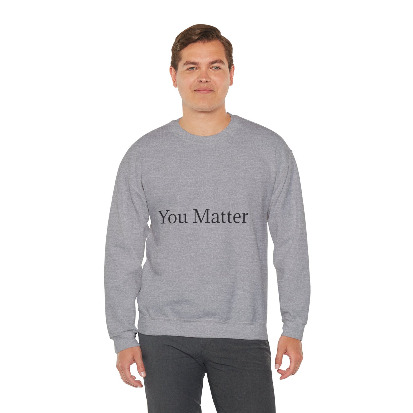 You Matter Unisex Heavy Blend™ Rondnek-trui - Gerieflike en inspirerende klere