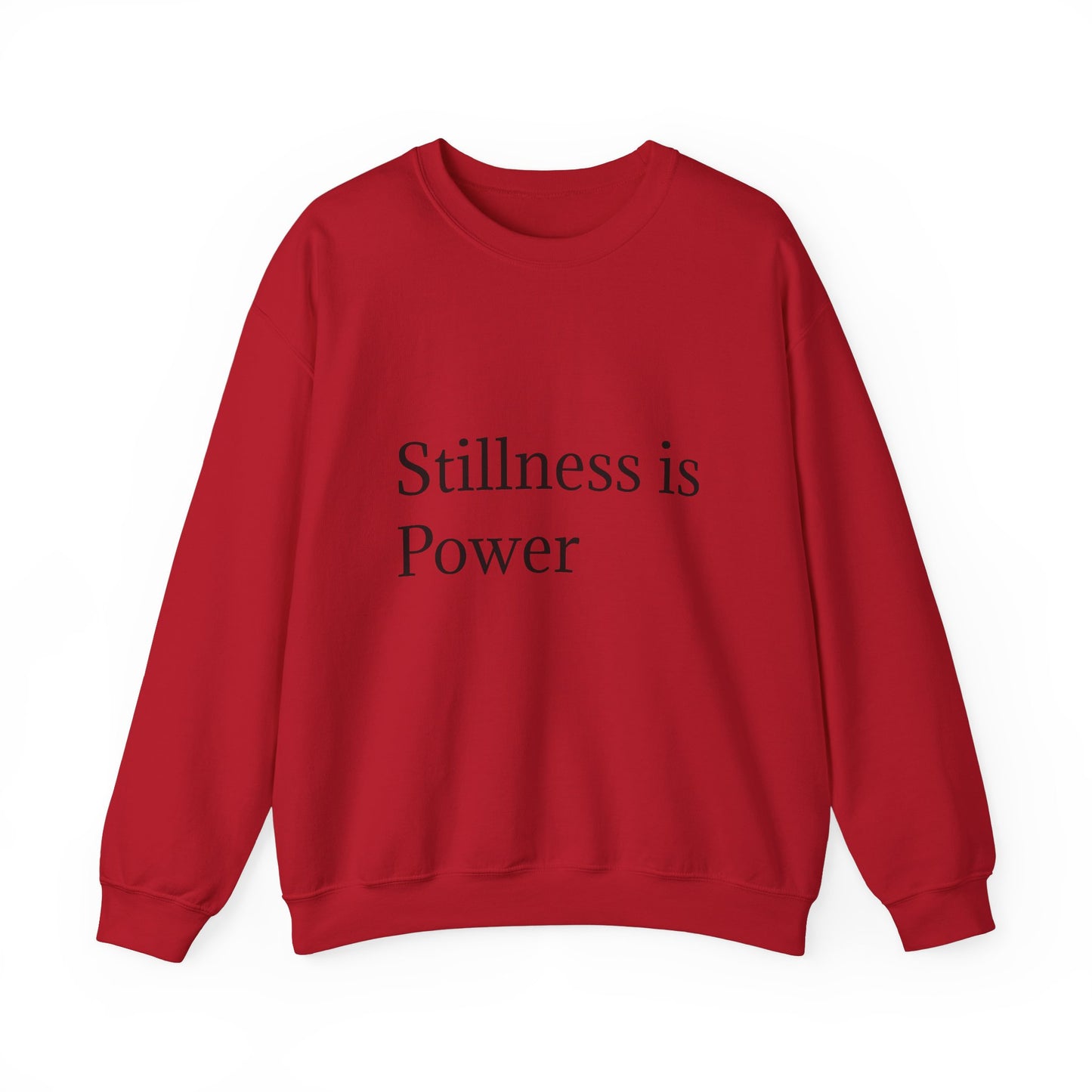 Stillness သည် Power Unisex Heavy Blend™ Crewneck Sweatshirt ဖြစ်သည်။