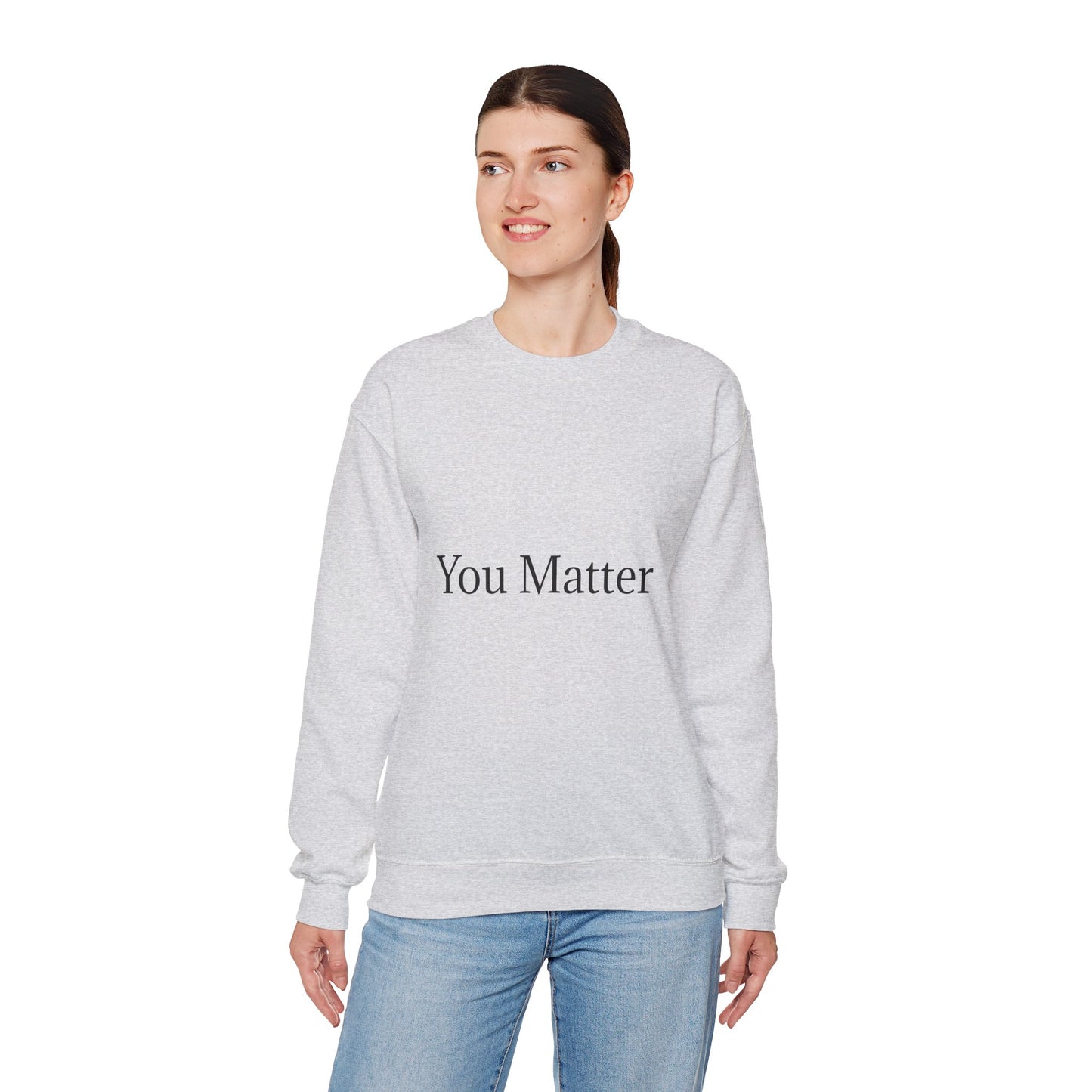 You Matter Unisex Heavy Blend™ Rondnek-trui - Gerieflike en inspirerende klere