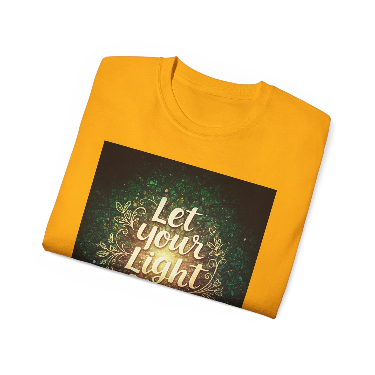 Inspirerende Unisex Ultra Cotton Tee - "Laat jou lig skyn"