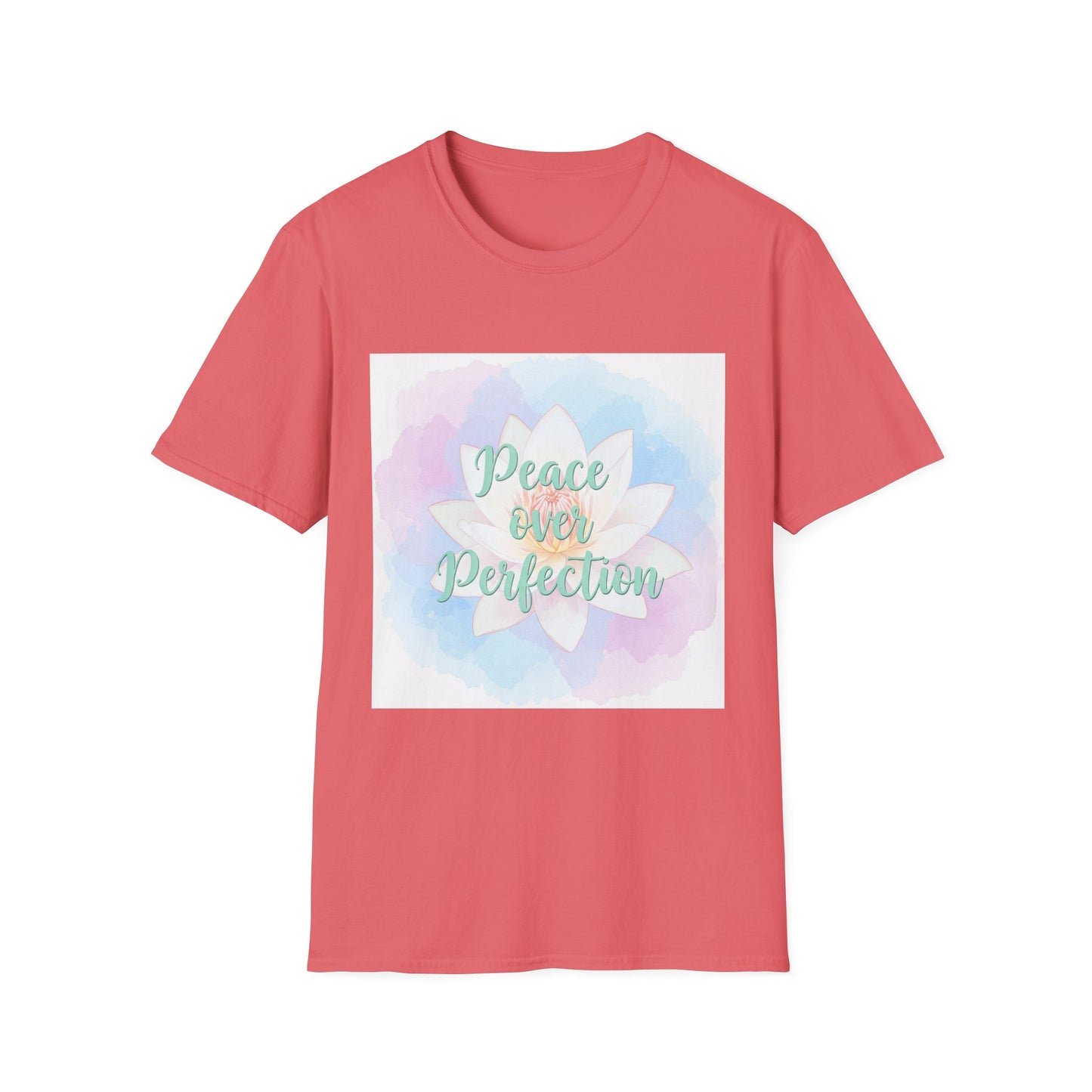 Peace Over Perfection Unisex Softstyle T-Shirt - Inspirational Casual Wear