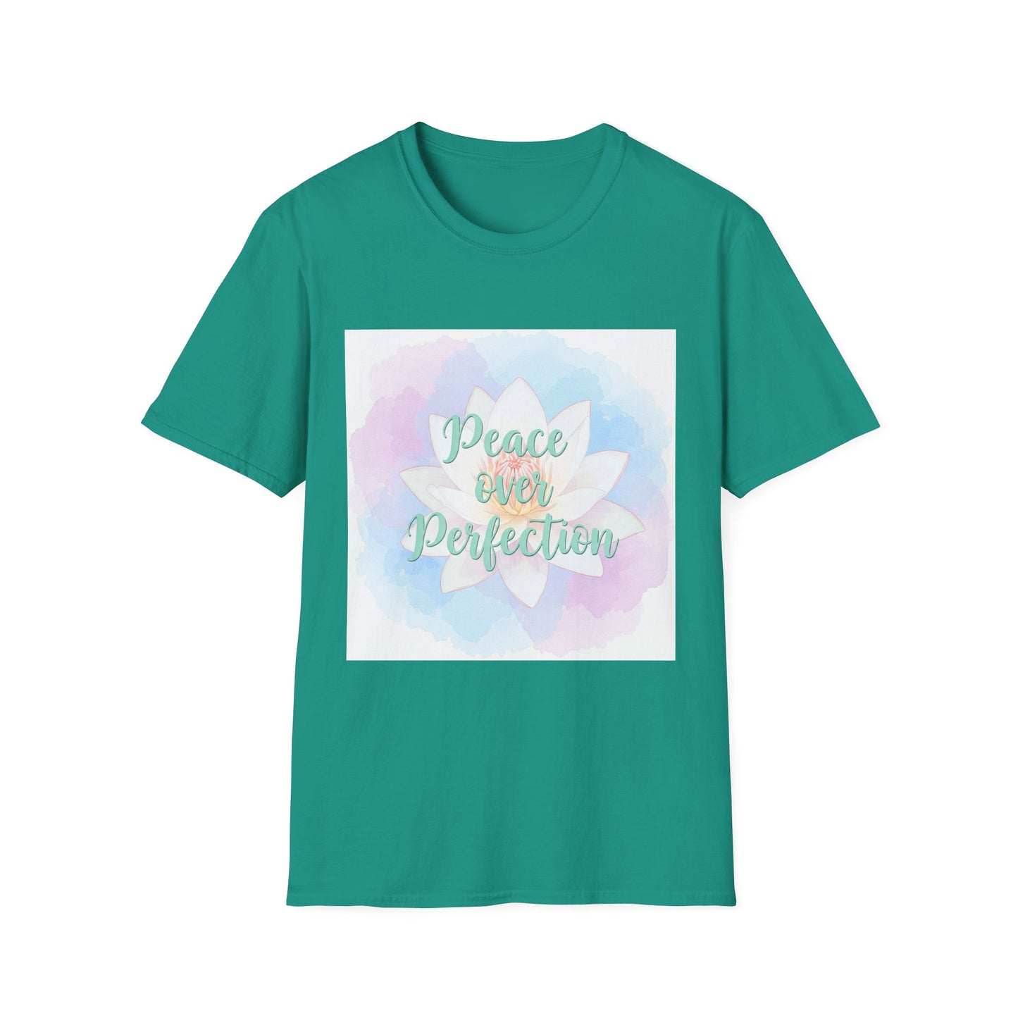 Peace Over Perfection Unisex Softstyle T-Shirt - Inspirational Casual Wear