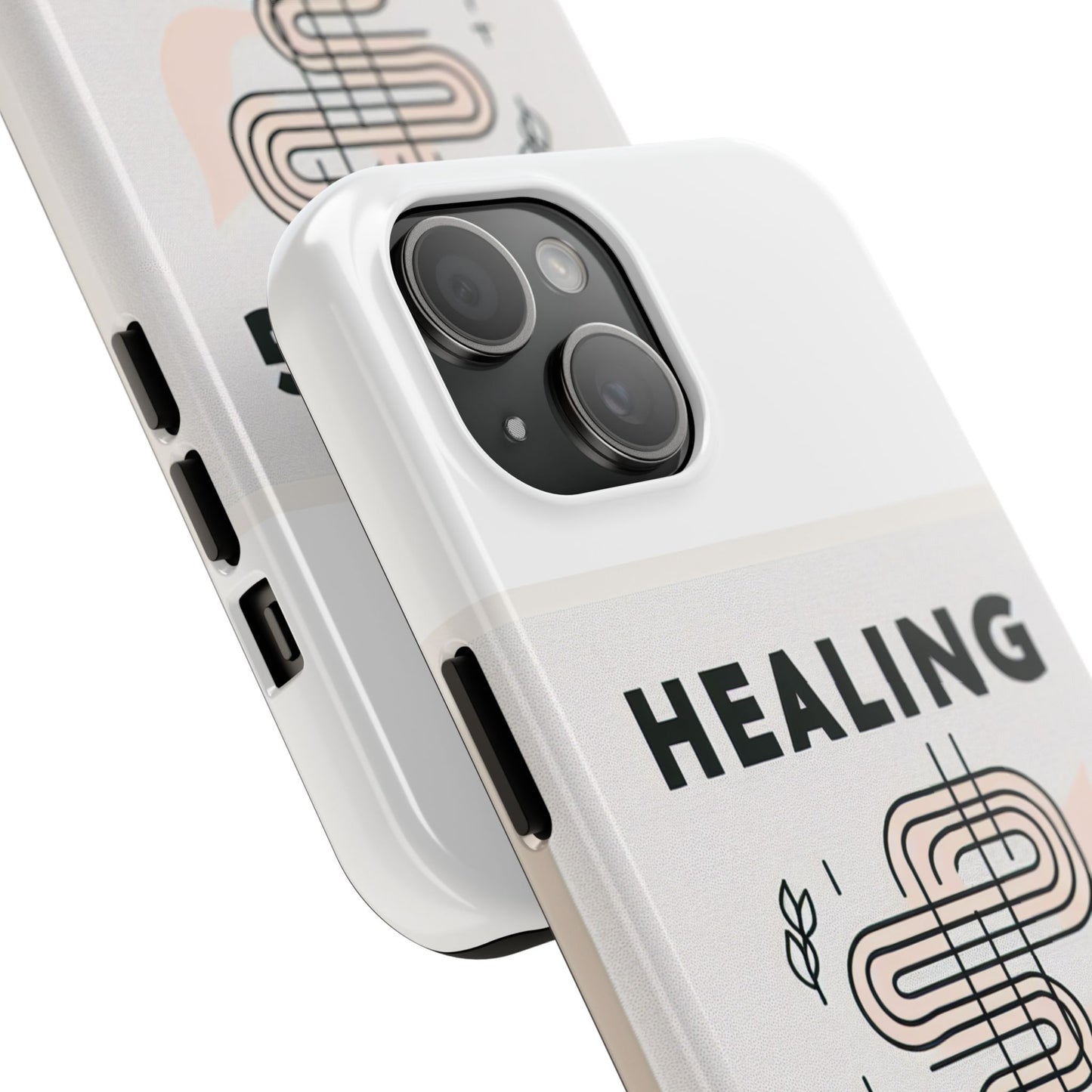 Healing Is Not Linear Tough Phone Case - Durable and Stylish Protection for Your Device