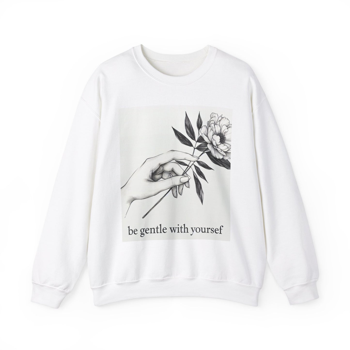 Be Gentle With Yourself Crewneck Sweatshirt - Unisex Heavy Blend™