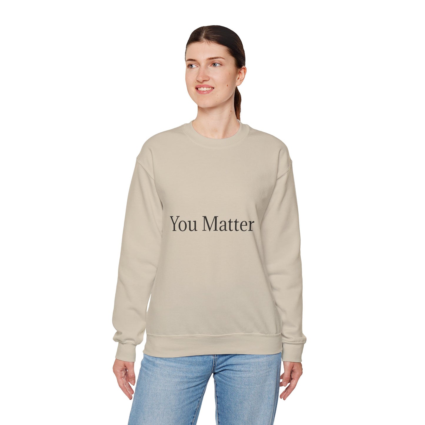 You Matter Unisex Heavy Blend™ Rondnek-trui - Gerieflike en inspirerende klere