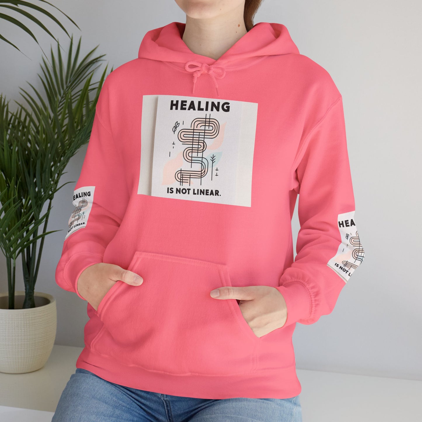 Genesing is nie lineêre hoodie nie