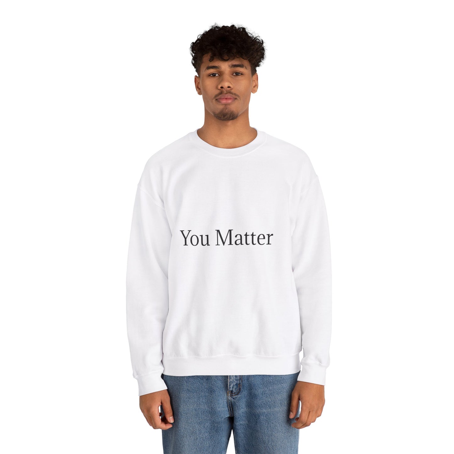 You Matter Unisex Heavy Blend™ Rondnek-trui - Gerieflike en inspirerende klere