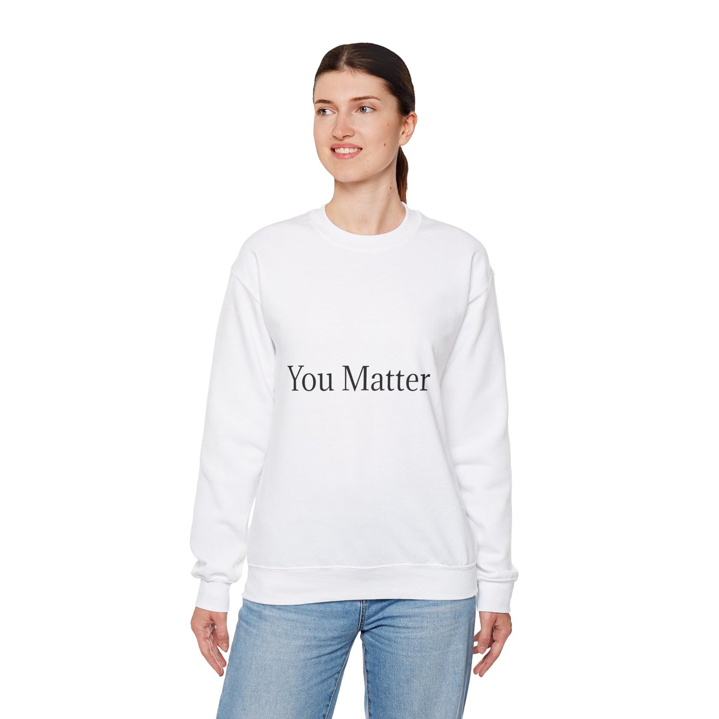 You Matter Unisex Heavy Blend™ Rondnek-trui - Gerieflike en inspirerende klere