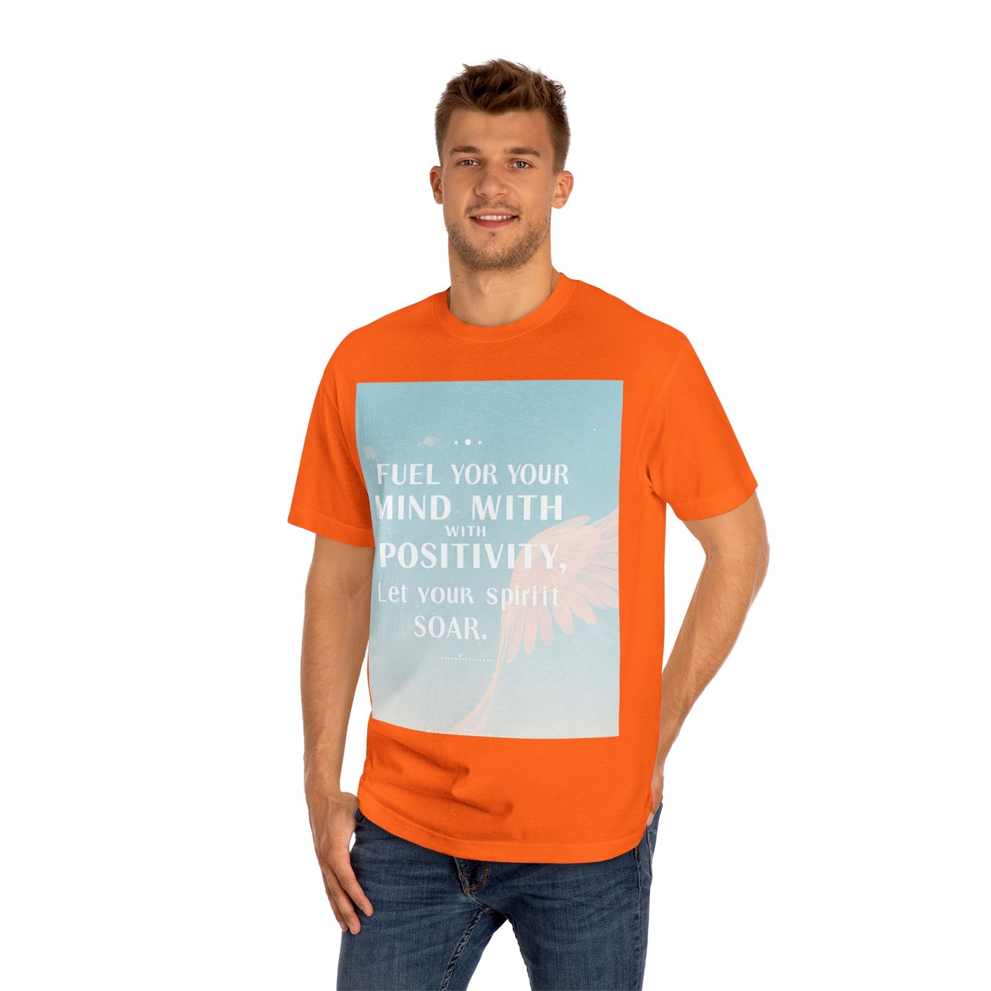 Inspirerende Positiwiteit Unisex Klassieke Tee - Mindset Motivering T-hemp