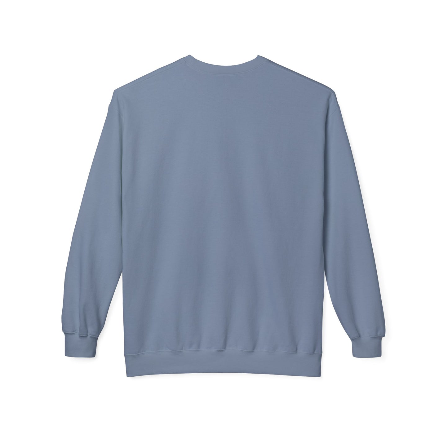 စိတ်အားထက်သန်သော Fleece Crewneck အင်္ကျီ - "ရှေ့သို့ ဆက်သွားပါ"