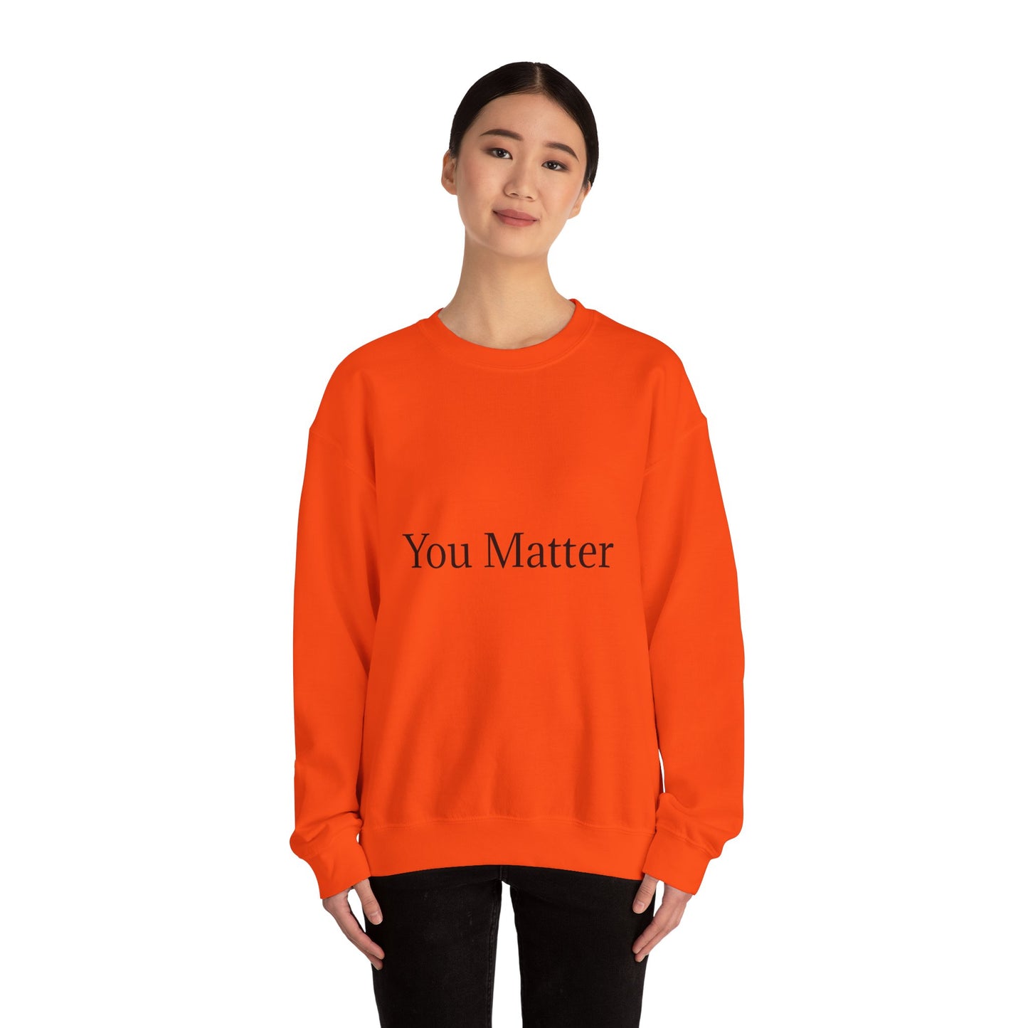 You Matter Unisex Heavy Blend™ Rondnek-trui - Gerieflike en inspirerende klere