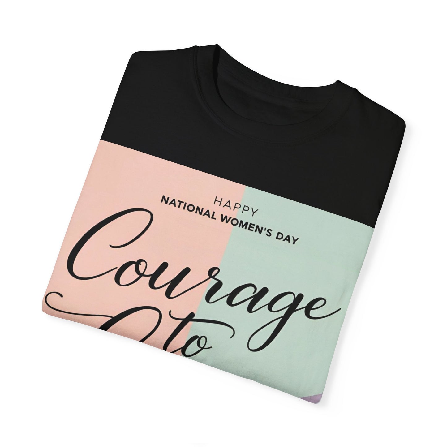 Courage to Care Unisex-T-hemp vir Geestesgesondheidsbewustheid