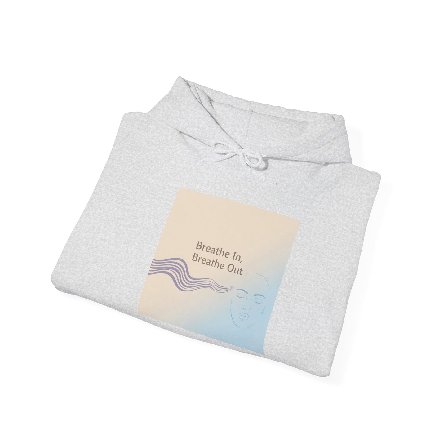 Mindfulness Breathe In Hoodie for Stress Relief