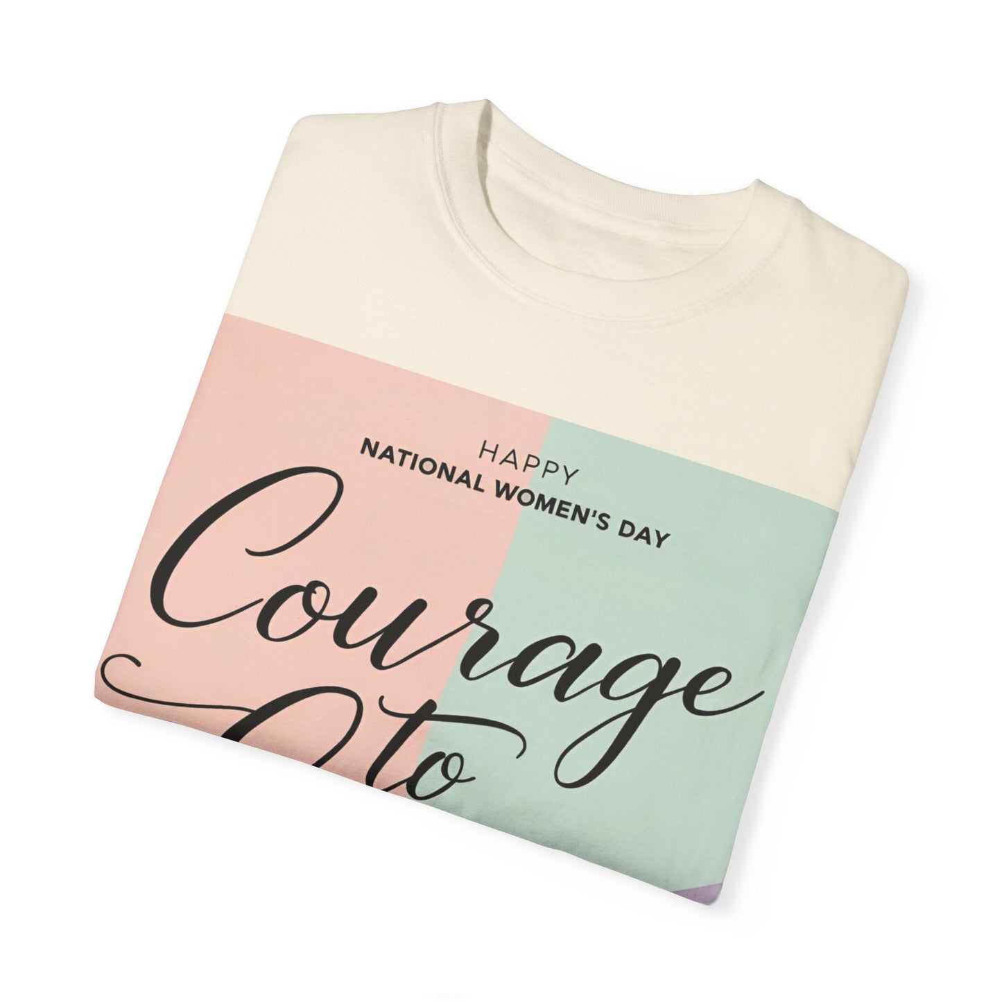 Courage to Care Unisex-T-hemp vir Geestesgesondheidsbewustheid