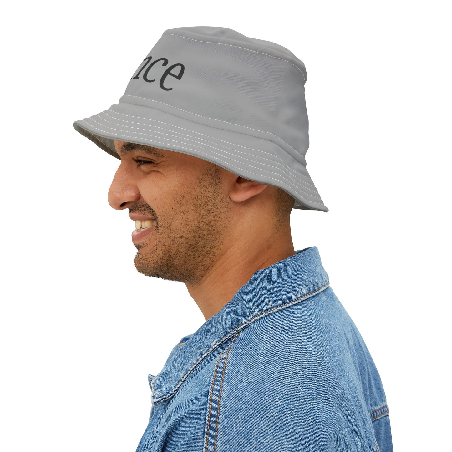 Versatile White Bucket Hat for Summer Adventures