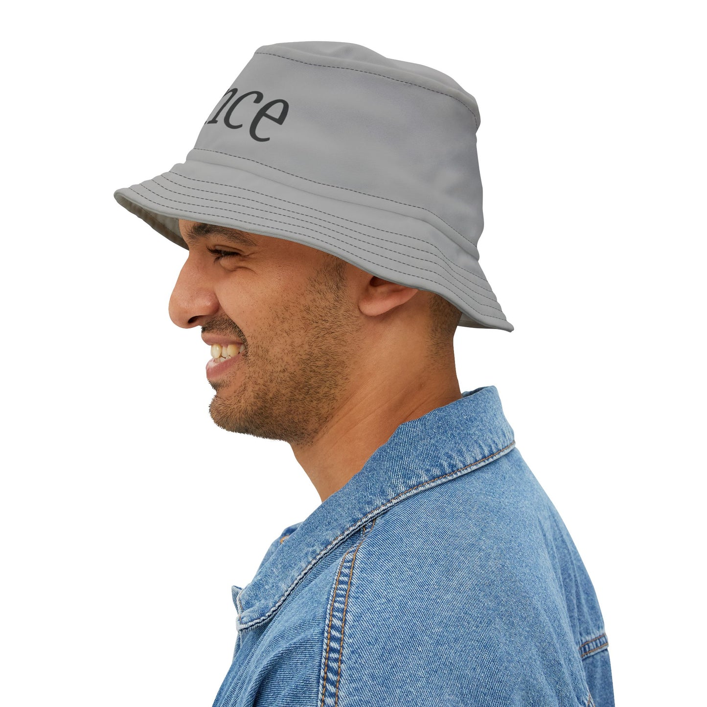 Versatile White Bucket Hat for Summer Adventures