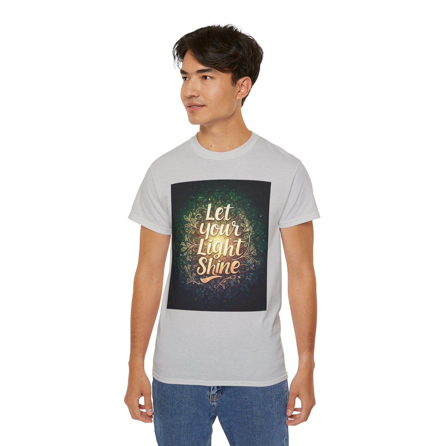 Inspirerende Unisex Ultra Cotton Tee - "Laat jou lig skyn"