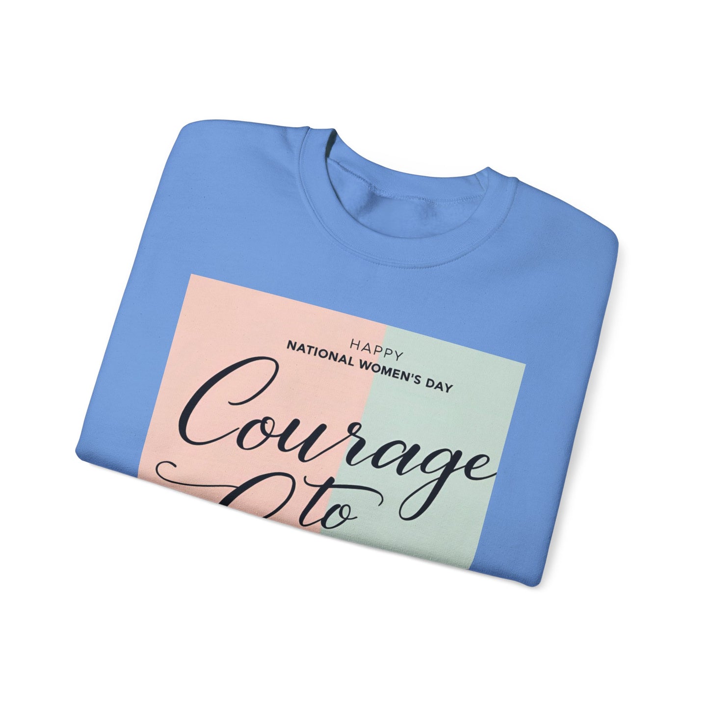 Courage to Care Sweatshirt vir Geestesgesondheidsbewustheid